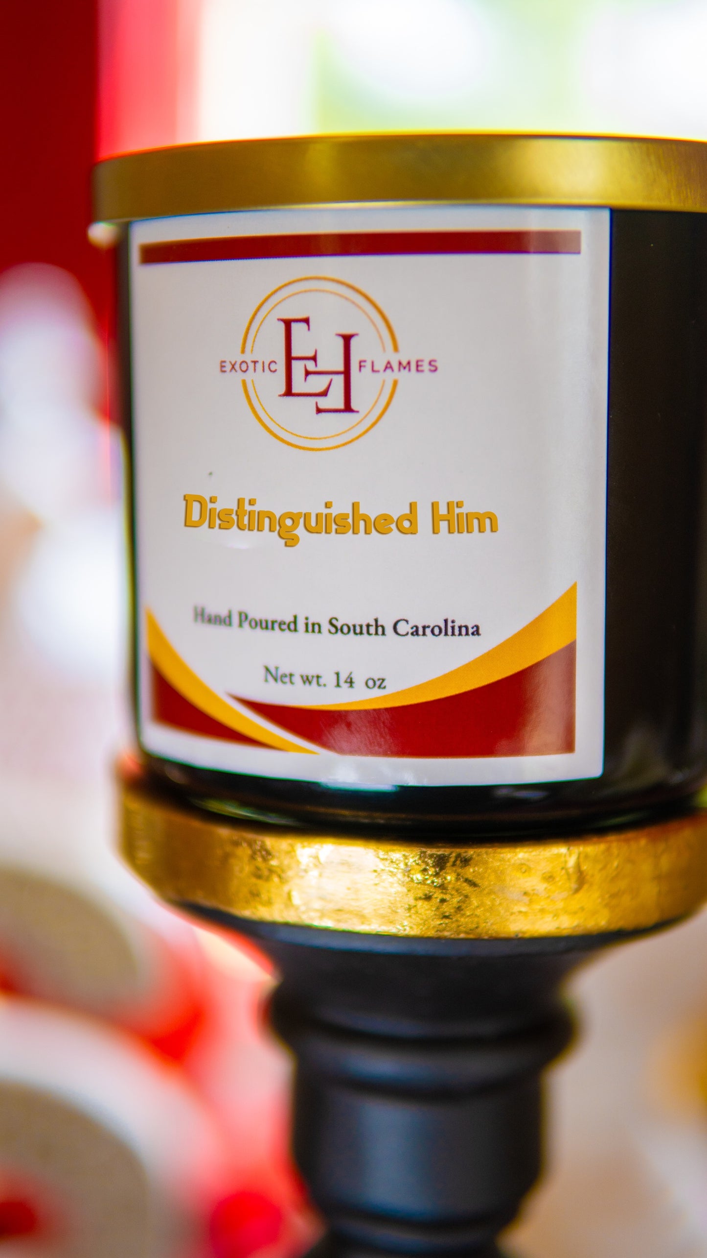 Distinguished Him 3-wick 12 oz