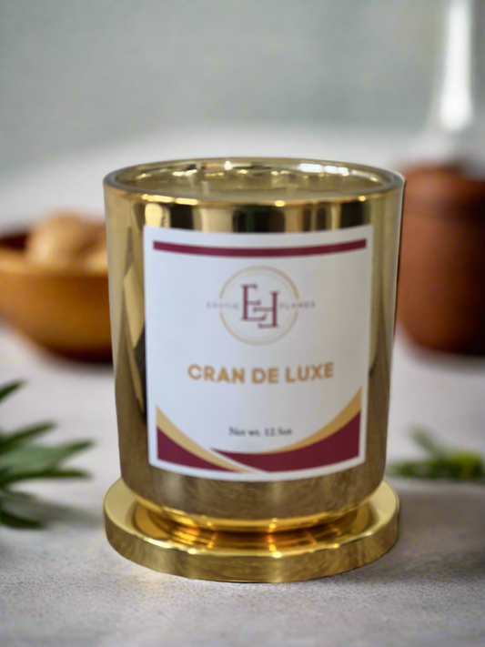 Cran de Luxe - Premium Cranberry Soy Candle