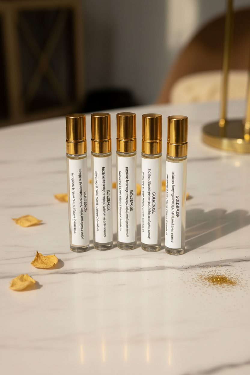 Golden Muse Product Visual