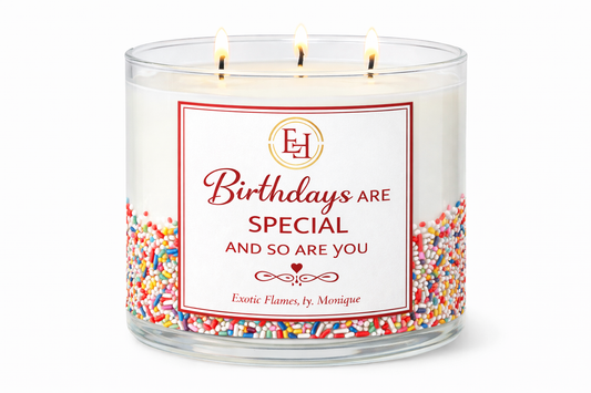 Birthdays Are Special - 17oz Three Wick Candle